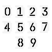 11pcs Templates de dessin de