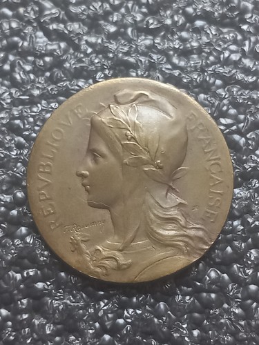 Médaille bronze marianne - u-,