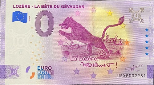 Billet euro lozere bete - lozere, la