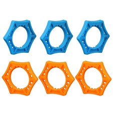  Anneaux Anti-roulis pour Microphone KTV, 6 pièces, cercles de Microphone à Six