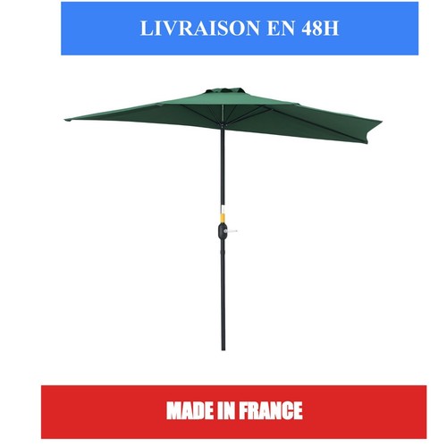 Outsunny demi parasol - demi, de