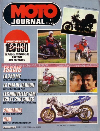 Moto journal 720 250 - , mz