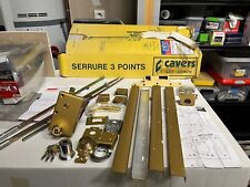 serrure 3 points cavers