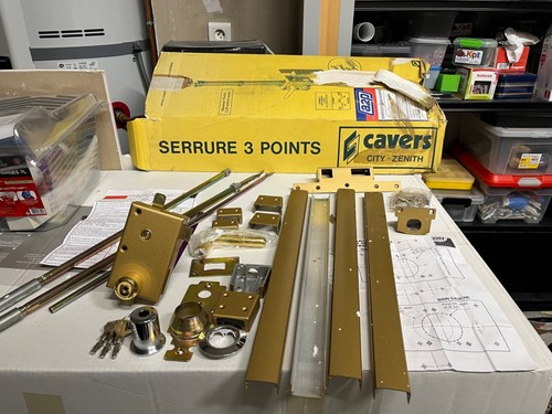 Serrure points cavers - points,