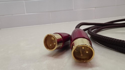 Audioquest red river xlr - red, 1m