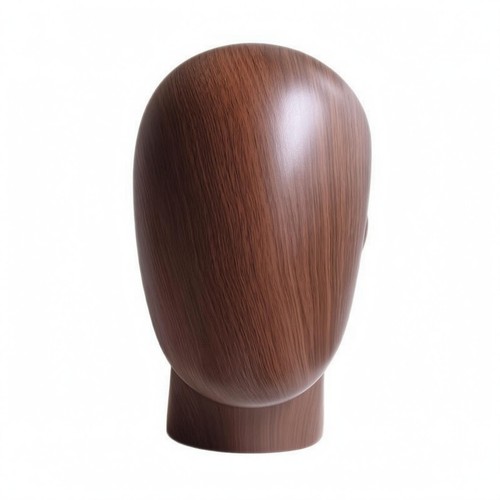 Tête mannequin effet bois - tête,