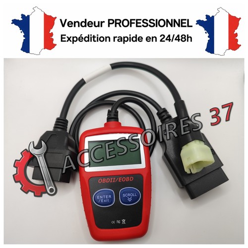 Lecteur moto obdii câble - obdii, et