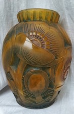 Superbe Vase Art Déco Signé Pierre D'AVESN (1901-1990)