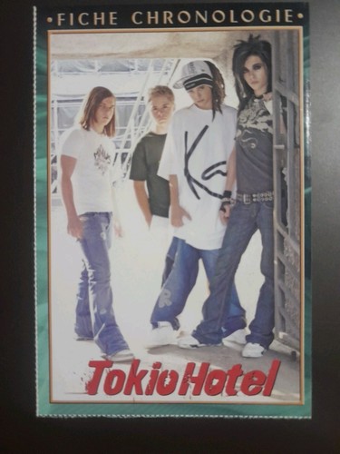 Fiche chronologie tokio hotel - fiche,