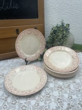 8 assiettes Anciennes Creil & Montereau Service Dubarry Modèle Labrador Fin XIXe