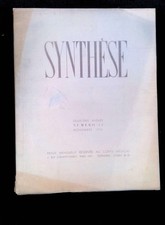 Synthèse, revue mensuelle