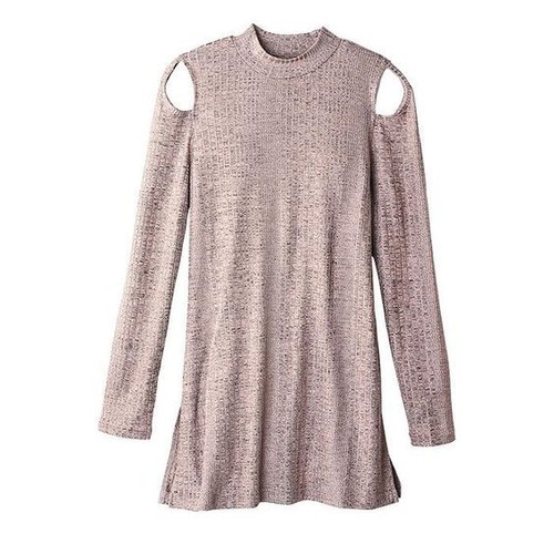 Mock turtleneck cold - mock, shoulder