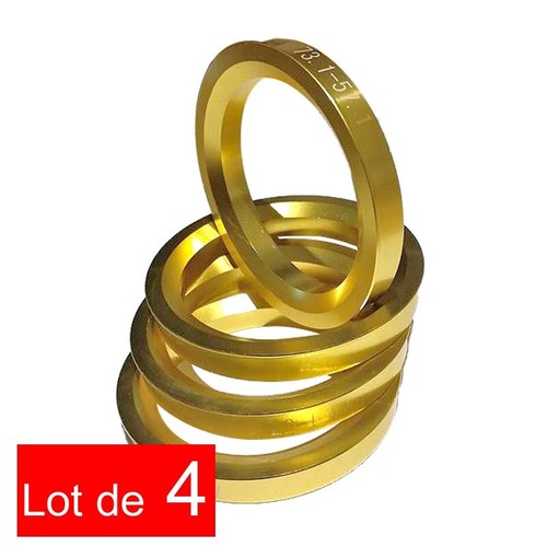 Lot bagues centrage de - lot, 4