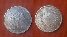 Pièce de 5 Francs en Argent