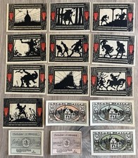 Lot De 15 Billets Allemand