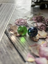 RARE Lot De 3 Billes Pokemon Vintage