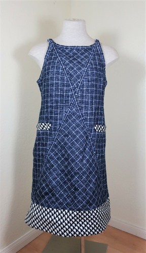 Chanel blue white - blue, sleeveless