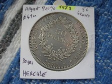 pièce 50 francs hercule en