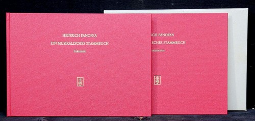 Panofka livre musical - un, de