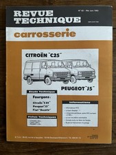Revue Technique Carrosserie CITROËN C25 PEUGEOT J5 - #83 de 1983 Fiche LADA NIVA