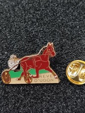 Pin's Pins Pin Enamel 53  Turf Courses  Trot SULKY Cheval "REVE D'UDON" 