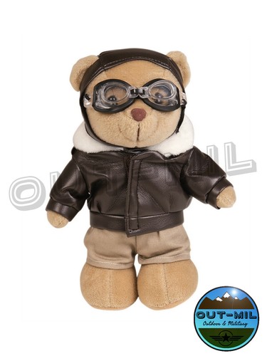 Peluche militaire ours - ours, pilote
