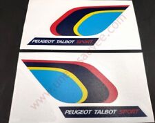 AUTOCOLLANTS STICKERS FLAMMES PTS D'AILE AVANT PEUGEOT 205 GTI CTI RALLYE
