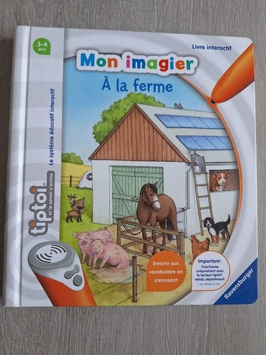 Livre interactif mon imagier - , a