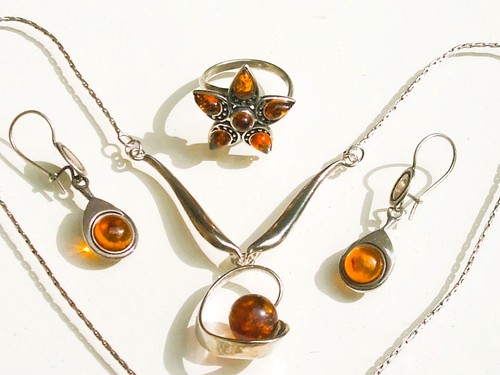 Lot beaux bijoux en argent - lot,