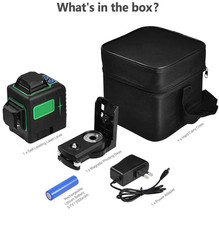 Niveau Laser Vert 3D/4D, 12/16