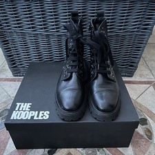 BOOTS/BOTTINES à lacets- THE KOOPLES- p.38- comme neuves