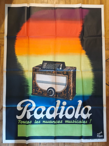 Affiche originale poste tsf - -,