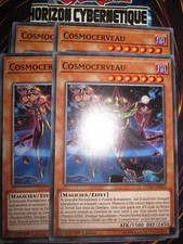 YU-GI-OH! COM PLAYSET COSMOCERVEAU (LOT DE 4) CYHO-FR020 NEUF EDITION 1
