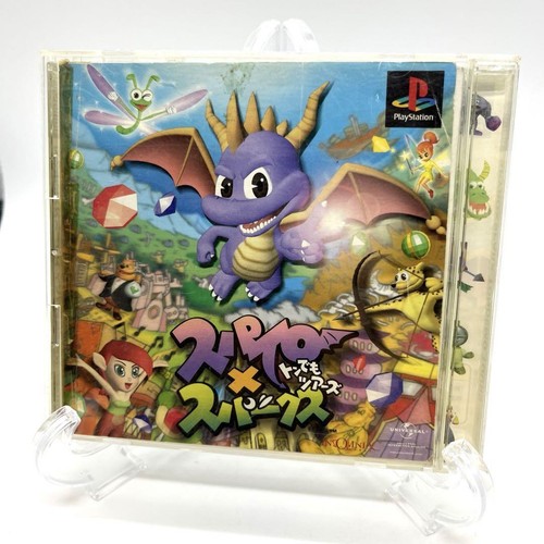 Jeu ps1 spyro sparks tours - spyro,