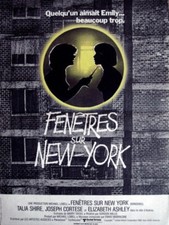 Affiche Pliée 40x60cm FENÊTRES SUR NEW-YORK (WINDOWS) Talia Shire, Joe Cortese