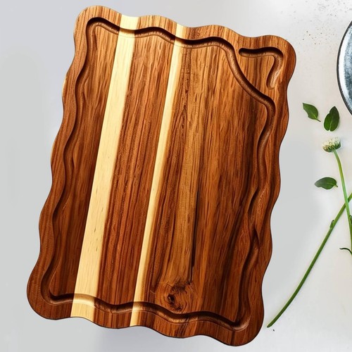 Plateau bois assiette à - en, bois,