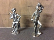 Italian Pewter Figurines. 