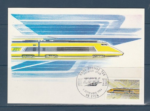 Carte 1er jour train - carte,