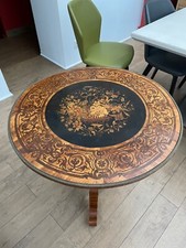 Guéridon en marqueterie du