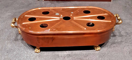 Ancien chauffe plat - , en