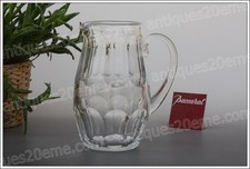 Pichet broc à eau en cristal