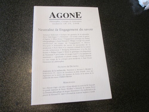 Agone numero - ,