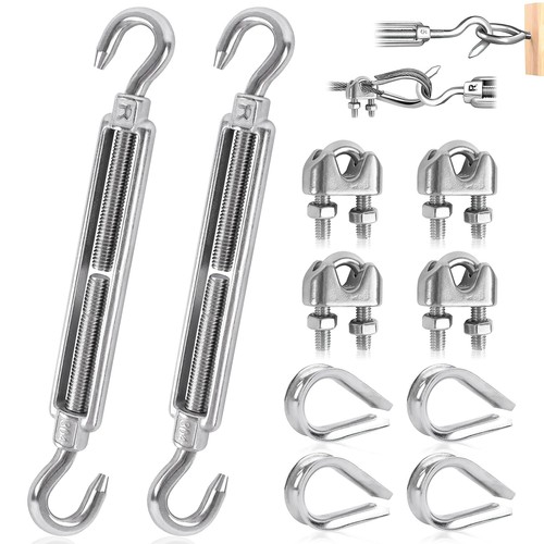 Tendeur cable inox - inox, de