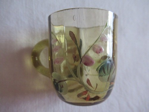 Ancien verre gobelet - verre, ou