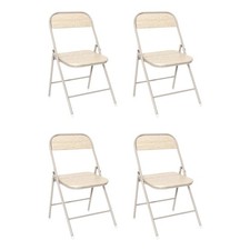 Lot de 4 Chaises Pliantes