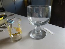 ancien GRAND VERRE LOUIS