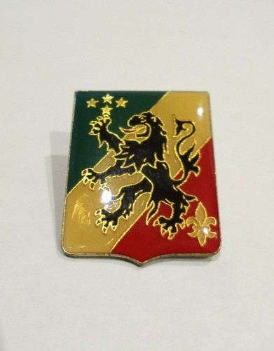 Pin blason lion des - pin's, flandres