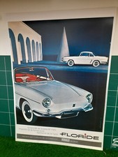 RENAULT - FLORIDE CARAVELLE -  AFFICHE POSTER