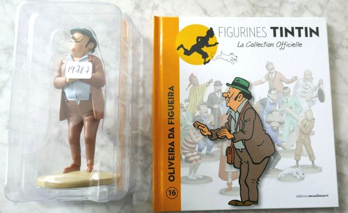 Figurine tintin avec passeport - figurine,