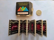 Lot 10 diapositives" Crazy Horse 1" Kodak Color-Slides Véronèse curiosa érotique